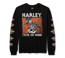 メンズ H-D®ステートオブマインドロングスリーブTシャツ