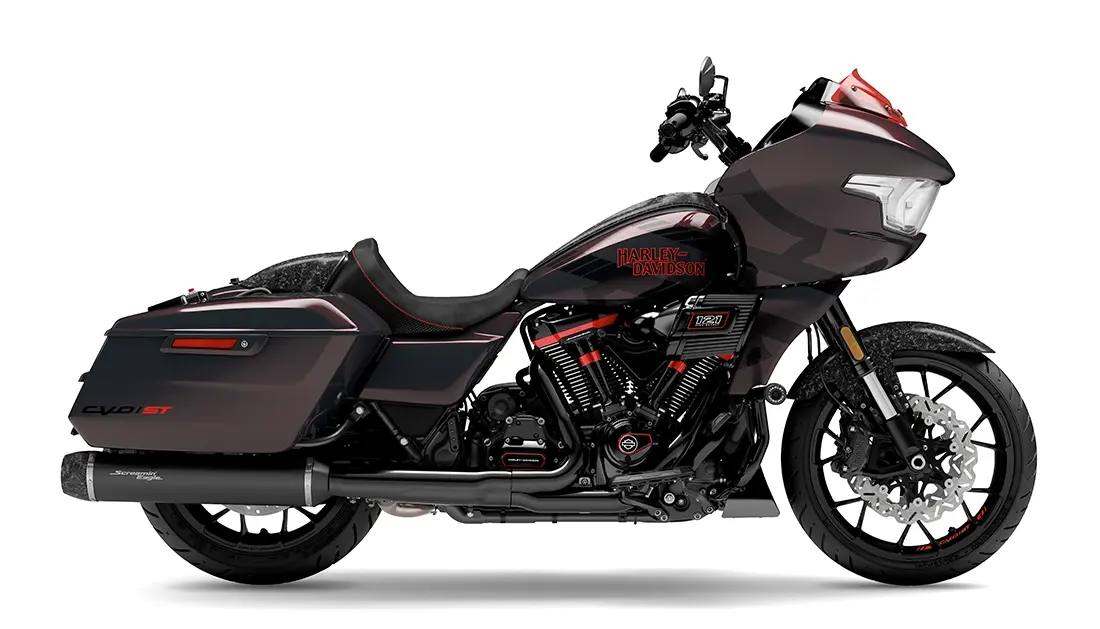 2026 Harley-Davidson FLTRXSTSE CVO Road Glide ST in Inferno Gray