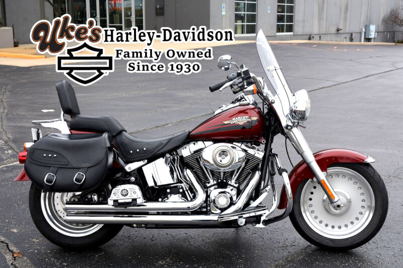 2009 Harley-Davidson® Fat Boy® Red Hot Sunglo