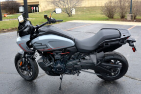 2026 Harley-Davidson® Pan America® 1250 ST Dark Billiard Gray Black Trim thumb 2
