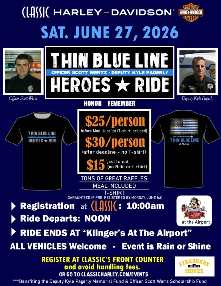 Thin Blue Line Heroes' Ride