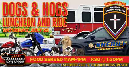 Dogs & Hogs with Rock River Chaplains' Association