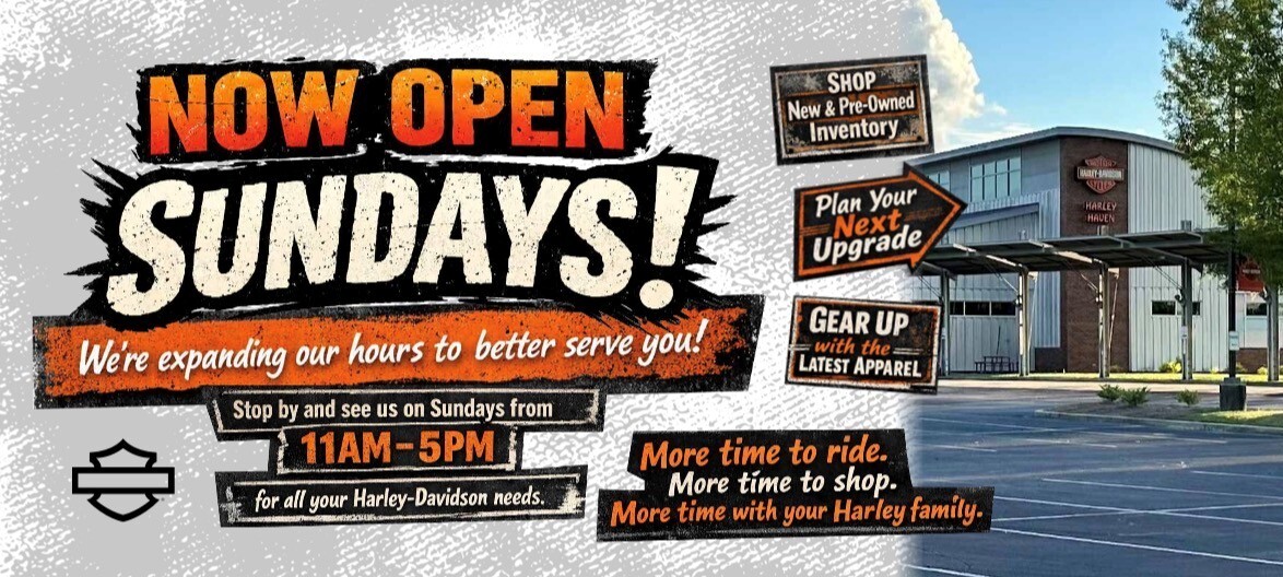 OPEN Sundays