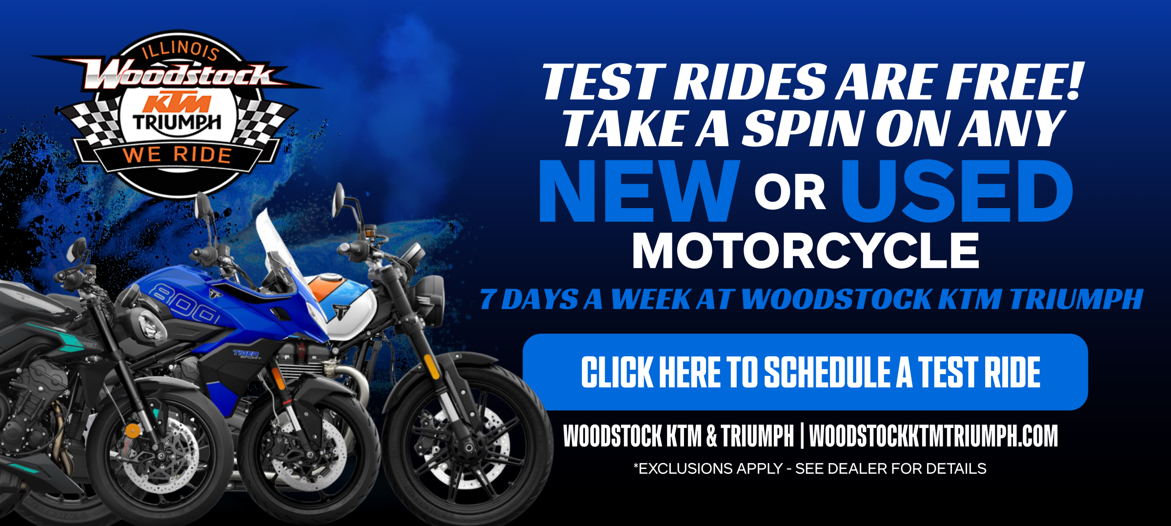 Free Test Rides