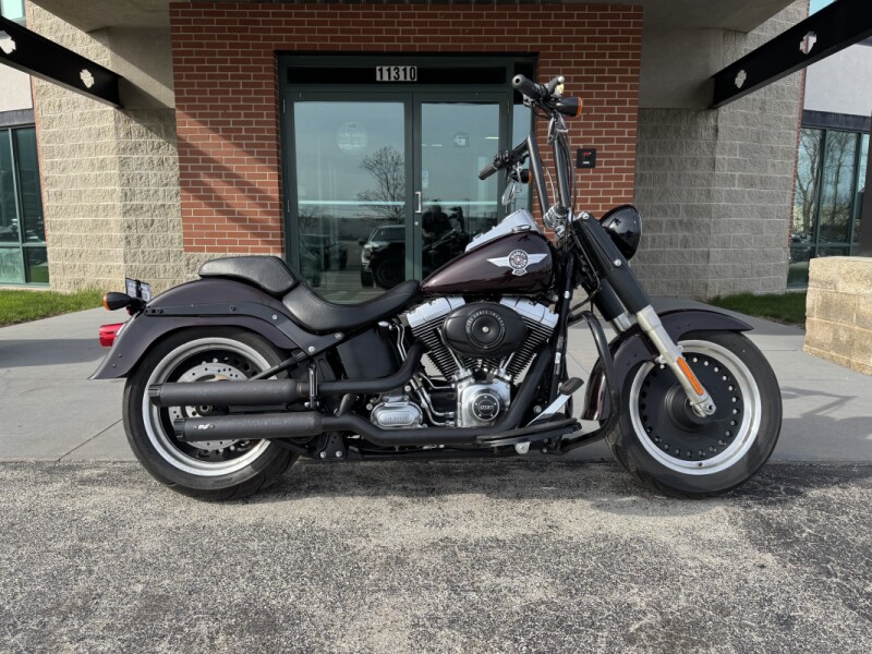 2014 Harley-Davidson® Fat Boy® Blackened Cayenne