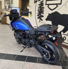 2026 Harley-Davidson® Pan America® 1250 ST Aurora Blue Denim Black Trim thumb 2