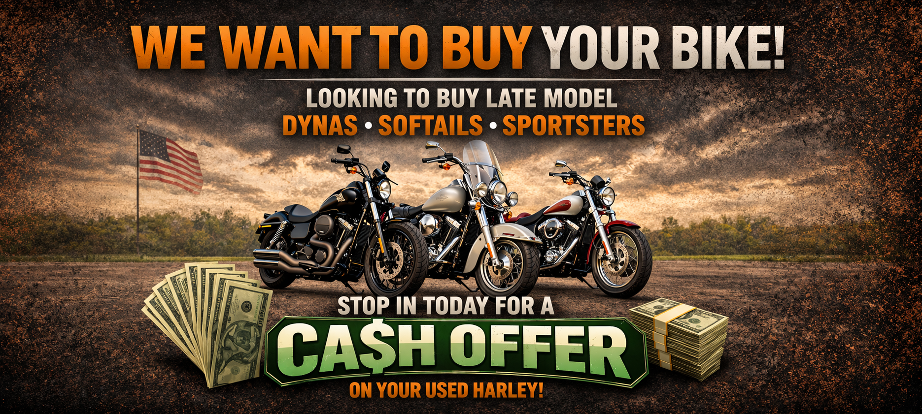 Want to buy your Harley-Davidson
