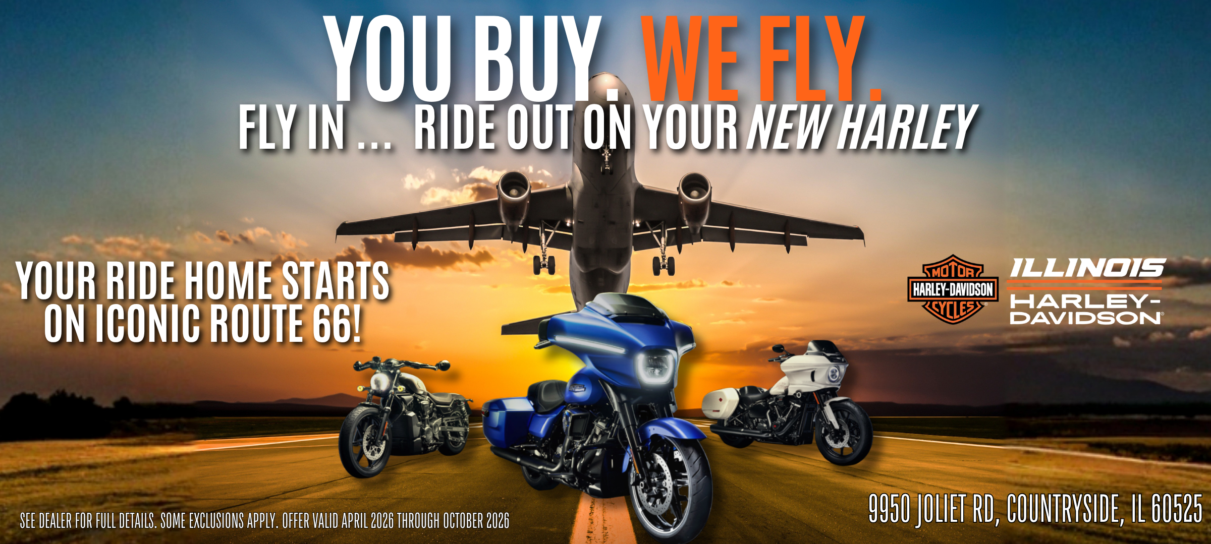 You Buy. We Fly.