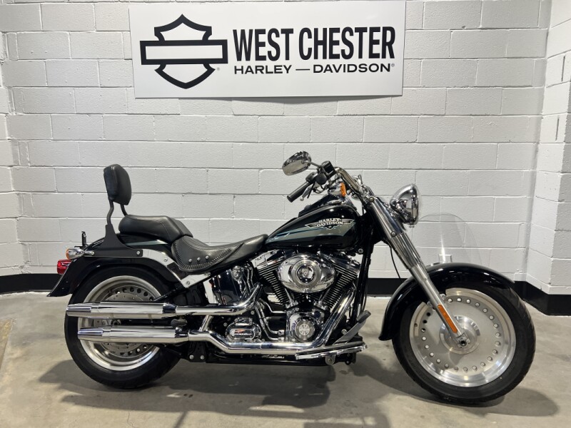 2009 Harley-Davidson® Fat Boy® Vivid Black FLSTF