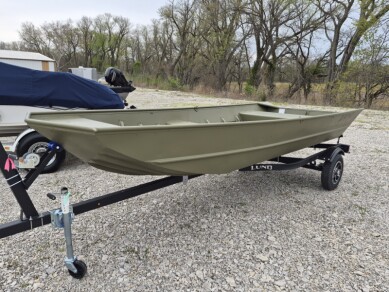 2026 Lund 1648M Jon Boat w/ Single Axle Trailer