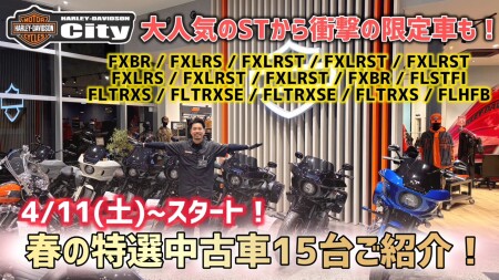 【春の特選中古車フェア】新しく入ったものばかりの極上中古車15台を一台ずつしっかりご紹介！大人気モデルから希少車まで絶対欲しい車両が見つかります！【ローライダーST】
