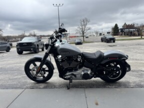 2026 Harley-Davidson® Street Bob® Dark Billiard Gray Chrome Cast Wheels thumb 0