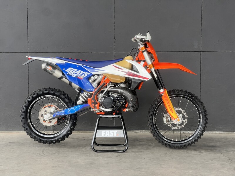 2018 KTM 250 EXC TPI SIX DAYS FRANCE WHITE