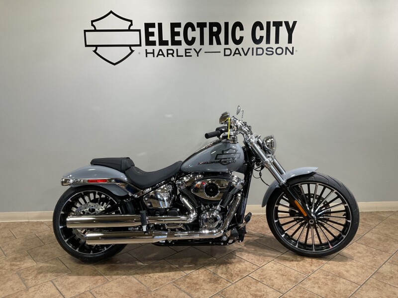 2026 Harley-Davidson® Breakout® Dark Billiard Gray Chrome Trim FXBR