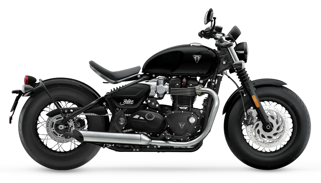 2026 Triumph Bonneville Bobber Jet Black