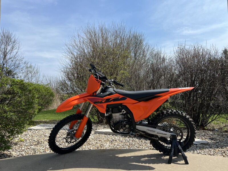 2025 KTM 450 SX-F Orange Black