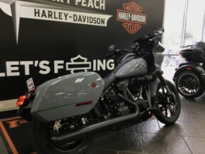 2026 Harley-Davidson® Low Rider® ST Dark Billiard Gray Chrome Trim thumb 1