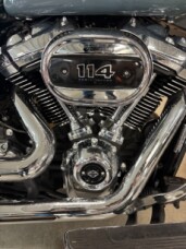 2024 Harley-Davidson® Fat Boy® 114 Sharkskin Blue thumb 1