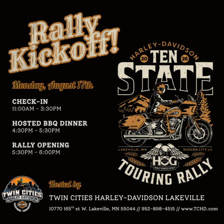 H.O.G. Ten State Touring Rally KICKOFF