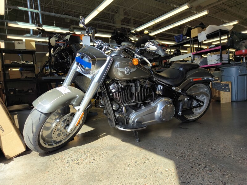 2018 Harley-Davidson® Fat Boy® 114 Industrial Gray