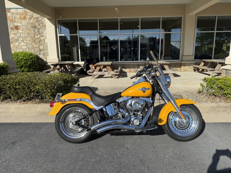 2011 Harley-Davidson® Fat Boy® YELLOW