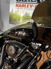 2026 Harley-Davidson® Road Glide® OLIV STL MTL/BLK W/ PINSTRI thumb 3