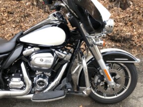 2023 Harley-Davidson Police Electra Glide Two-Tone Vivid Black and Birch White thumb 3