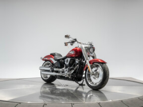 New 2026 Harley-Davidson FLFB Softail Fat Boy in Brilliant Red with 10 miles thumb 2