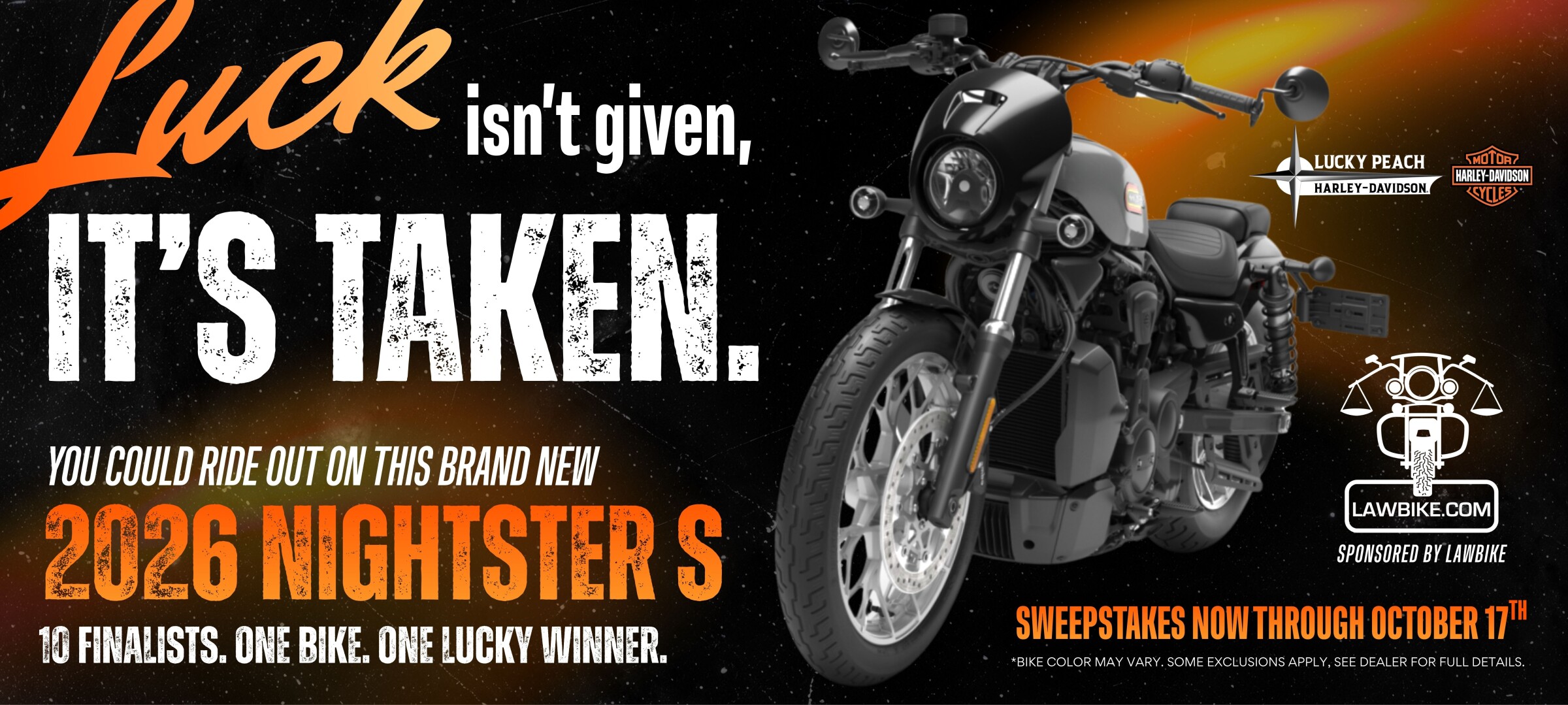 Nightster Special Giveaway