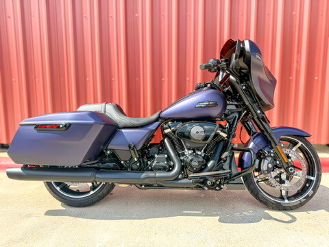2025 Harley-Davidson® Street Glide® Purple Abyss Denim - Black Finish
