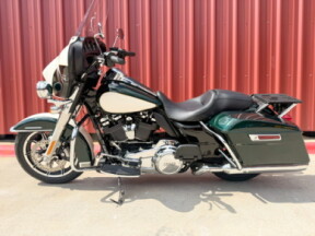 2025 Police Electra Glide Mystique Green/White Gold Pearl thumb 1