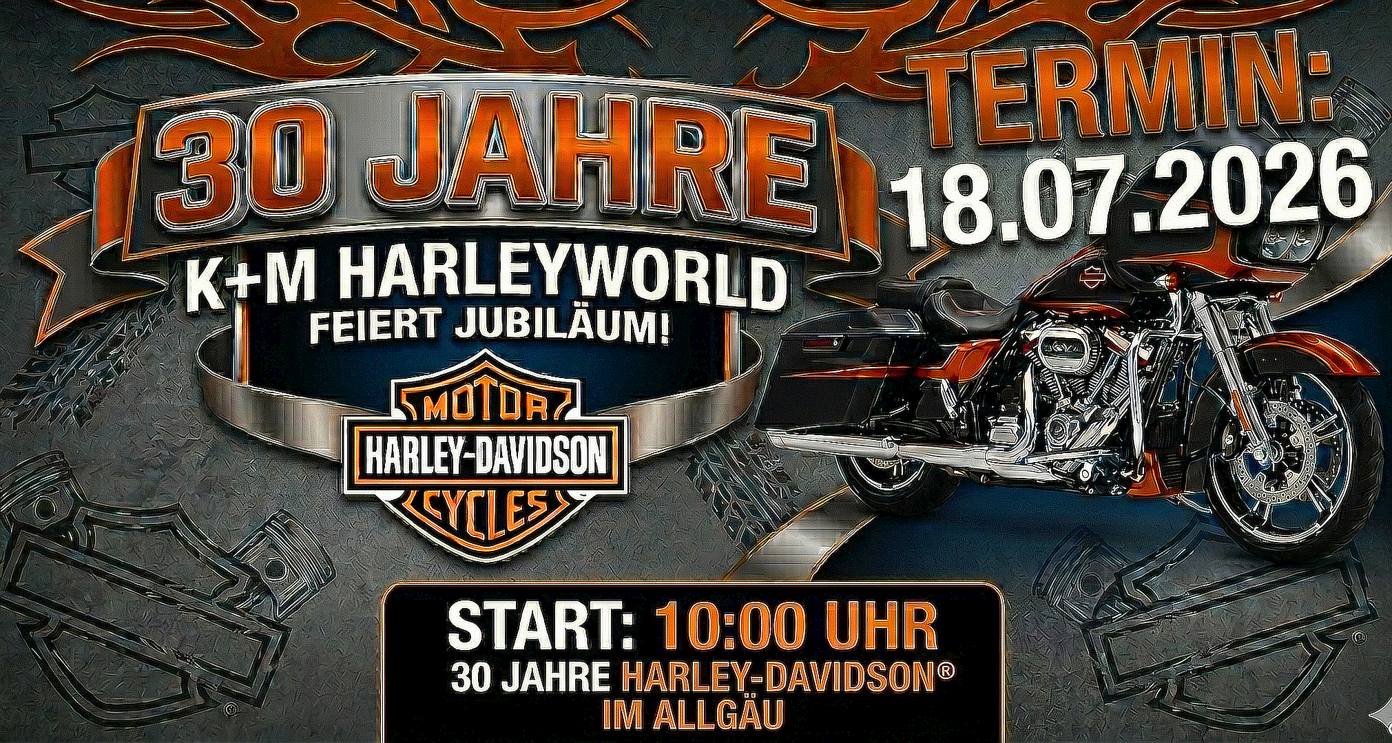 30 Jahre K+M Harleyworld