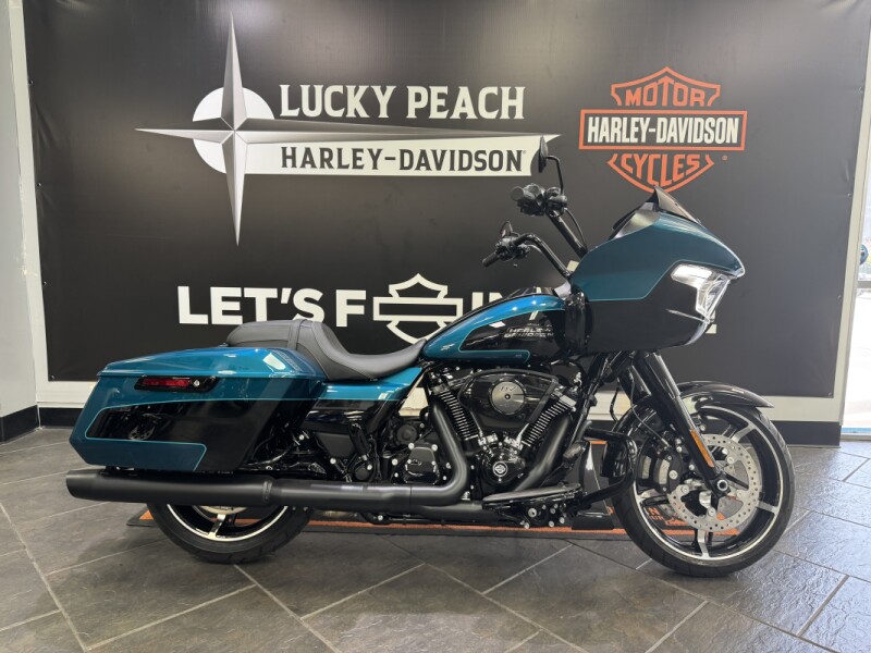 2026 Harley-Davidson® Road Glide® Teal Thunder / Vivid Black Black Trim