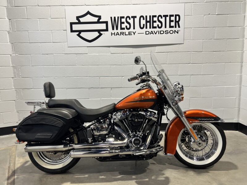 2019 Harley-Davidson® Deluxe Scorched Orange/Black Denim  FLDE
