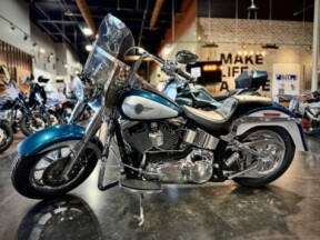 2004 Harley-Davidson® Fat Boy® Two-Tone Luxury Teal and Brilliant Silver thumb 3