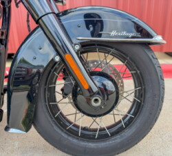 2025 Harley-Davidson® Heritage Classic Vivid Black w/Denim Bags thumb 0