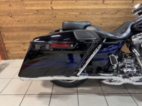 2016 Harley-Davidson® CVO™ Street Glide® Black Licorice with Midnight Cobalt Flames FLHXSE thumb 0