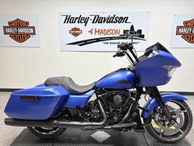 2026 FLTRX Harley-Davidson® Road Glide® Aurora Blue Denim Black Trim