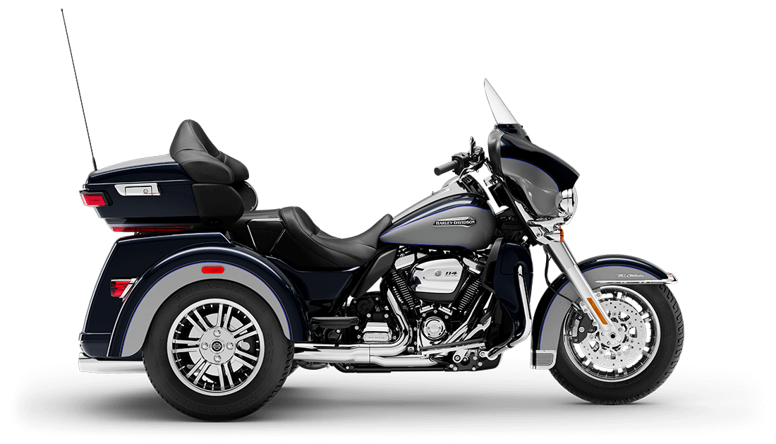 2020 Harley-Davidson® Tri Glide® Ultra Midnight Blue/Barracuda Silver FLHTCUTG, photo 7