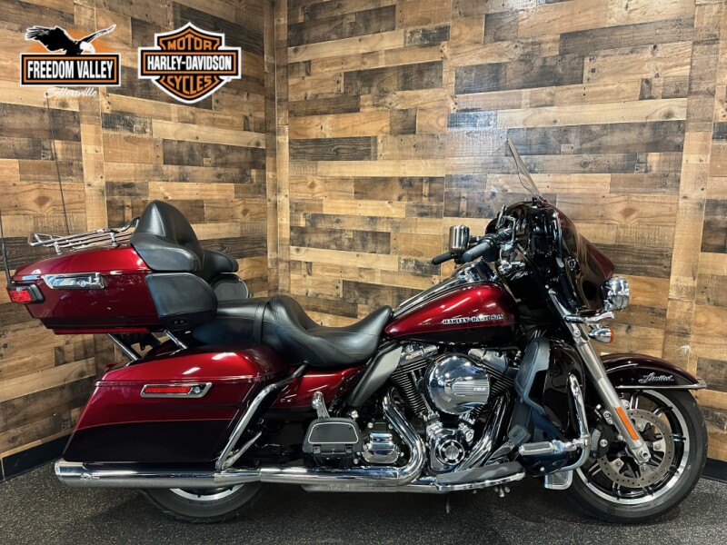 2015 Harley-Davidson® Ultra Limited Two-Tone Mysterious Red Sunglo/Blackened Cayenne Sunglo FLHTK