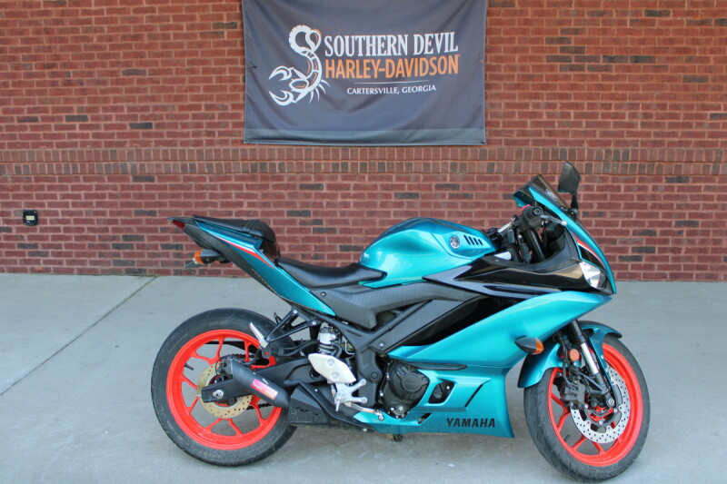 2021 Yamaha YZF-R3 Electric Teal