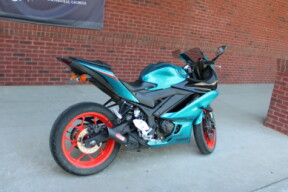 2021 Yamaha YZF-R3 Electric Teal thumb 2