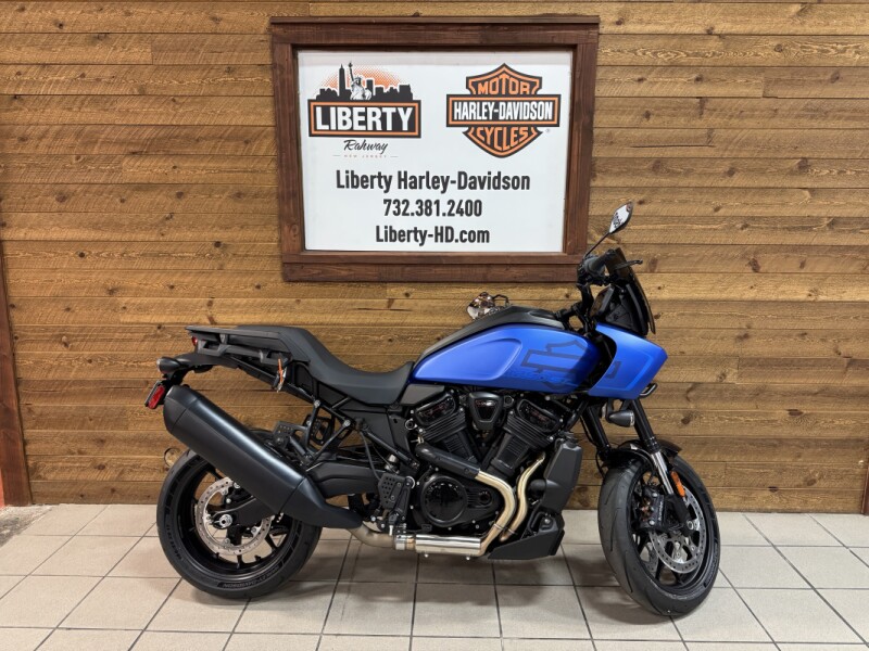 2026 Harley-Davidson® Pan America® 1250 ST Aurora Blue Denim Black Trim  RA1250ST