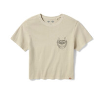 H-D X DICKIES コラボ・ レディース・ヴィンテージ・カウガール・ボクシーフィットT＃96105-26VW ボーン