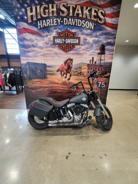 2013 Harley-Davidson® Softail Slim® Black Denim FLS103