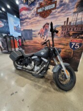 2013 Harley-Davidson® Softail Slim® Black Denim FLS103 thumb 0