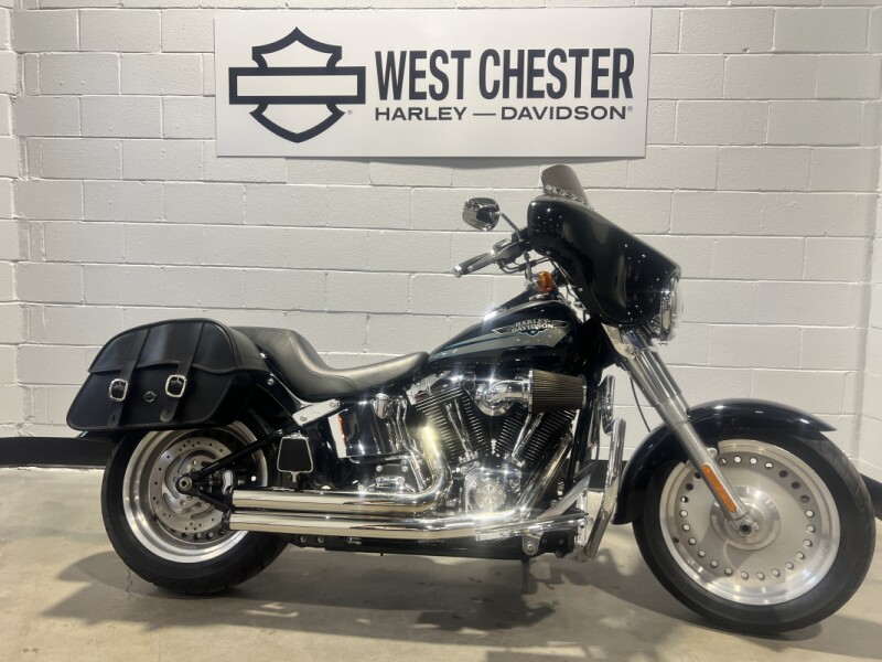 2009 Harley-Davidson® Fat Boy® Vivid Black  FLSTF