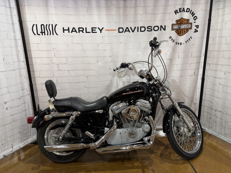 2004 Harley-Davidson® Sportster® 883 Custom BLACK W/PINSTRIPE