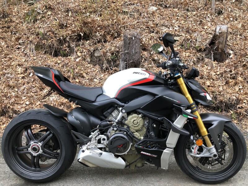2022 Ducati Streetfighter V4 SP Winter Test Livery