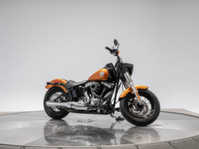 2015 HARLEY-DAVIDSON FLS SLIM in Amber Whiskey/Vivid Black thumb 2